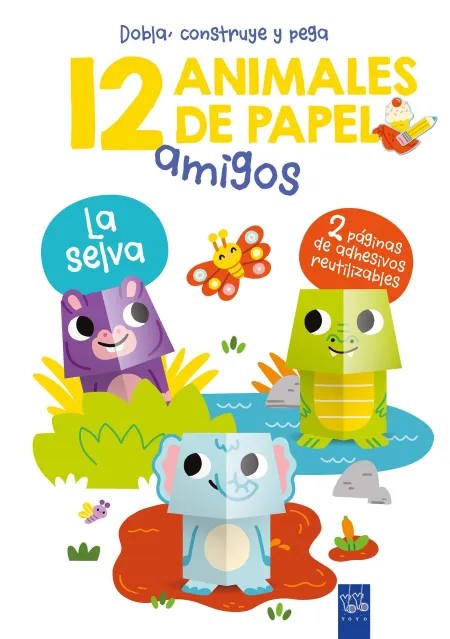 La Selva. 12 Animales de Papel