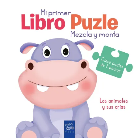 Los Animales y Sus Crías - mi Primer Libro Puzle