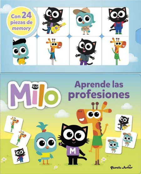 Milo. Aprende las Profesiones (Con 24 Piezas)