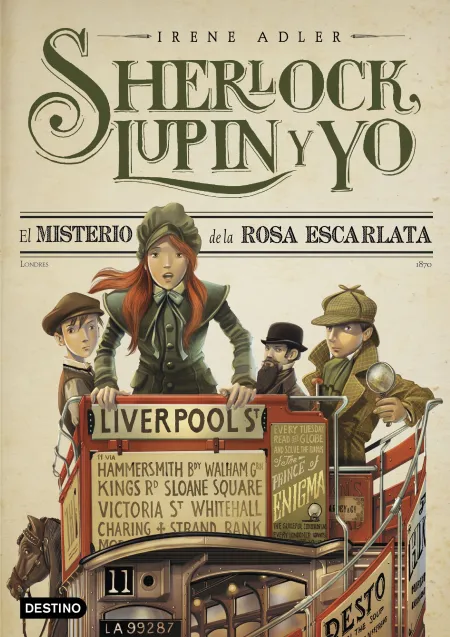 El Misterio de la Rosa Escarlata - Sherlock, Lupin y yo 3