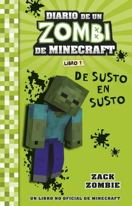 Diario de un Zombi de Minecraft 1 de Susto en Susto