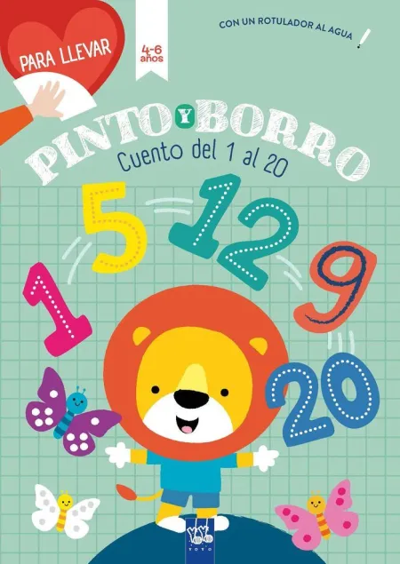 Pinto y Borro. Cuento del 1 Al 20. 4-6 Años