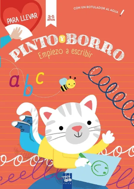 Pinto y Borro. Empiezo a Escribir. 3-5 Años