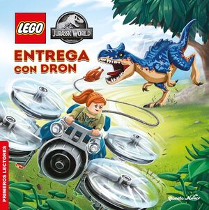 ENTREGA CON DRON. LEGO JURASSIC WORLD
