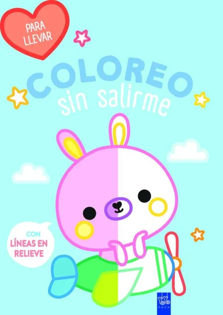 Coloreo sin Salirme. Conejo