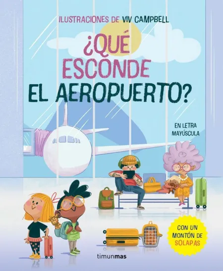 Qué Esconde el Aeropuerto? Libro con Solapas