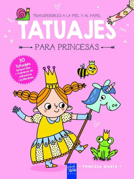 Tatuajes para Princesas. Princesa Marta
