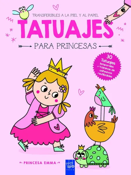 Tatuajes para Princesas. Princesa Emma