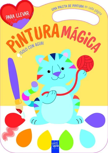 Pintura Mágica. Gato