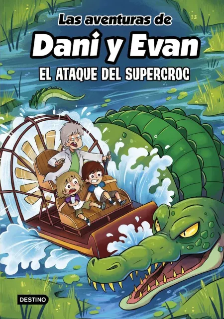 Las Aventuras de Dani y Evan 11 el Ataque del Supercroc