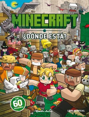 MINECRAFT.  DÓNDE ESTÁ? 60 PEGATINAS