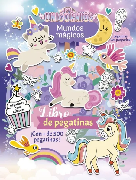 Unicornios. Mundos Mágicos. Libro de Pegatinas