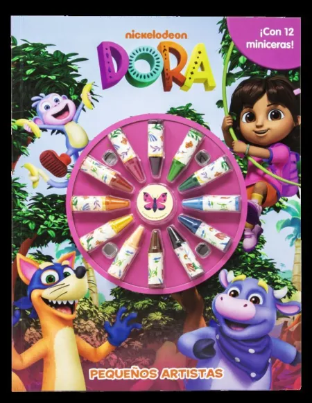 Dora. Pequeños Artistas. ¡Con 12 Miniceras!