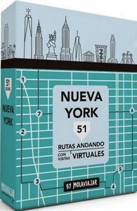 NUEVA YORK 51 RUTAS ANDANDO CON VISITAS VIRTUALES (CAJA)