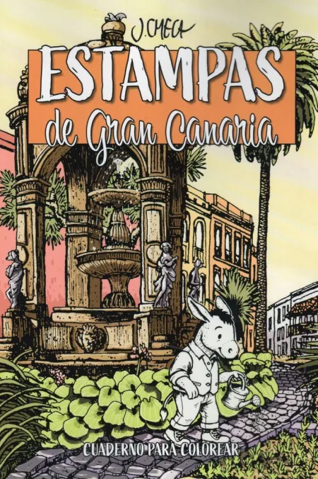 Estampas de Gran Canaria. Cuaderno para Colorear