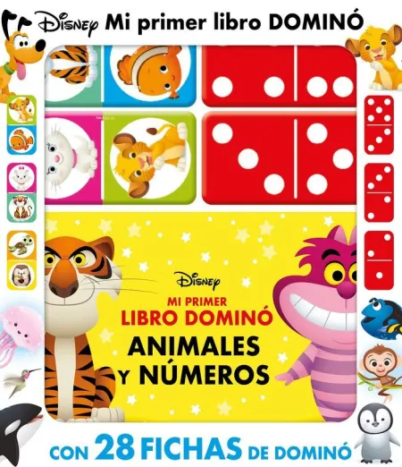 Disney. Mi Primer Libro Dominó. Animales y Números