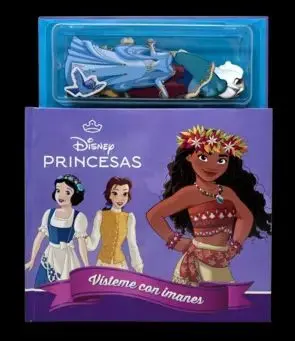 Princesas. Vísteme con Imanes. Libro Magnético