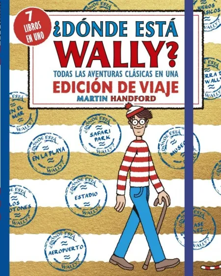 Dónde está Wally? Todas las Aventuras Clásicas de Wally en una Edición de Viaje