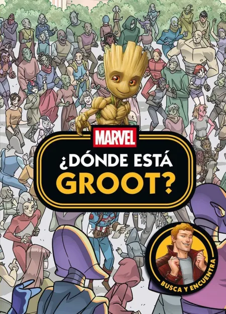 Marvel. Dónde está Groot?
