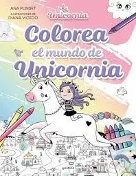 El Mundo de Unicornia. Colorea