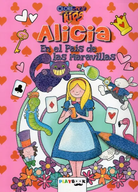 Colore Arte Kids - Alicia en el Pais de las Maravillas