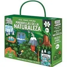 Maravillas de la Naturaleza (Puzle Oval 100 Piezas)