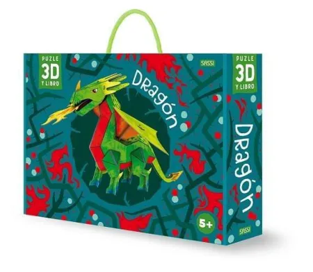 Dragon. Puzle 3D y Libro (Caja)