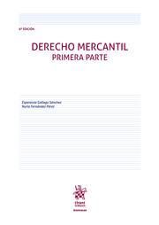 DERECHO MERCANTIL. PARTE PRIMERA