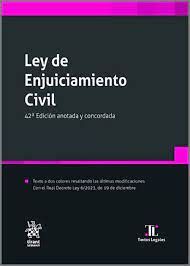 LEY DE ENJUICIAMIENTO CIVIL - 2024