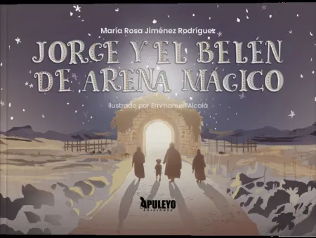 Jorge y el Belén de Arena Mágico