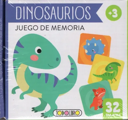 Juego de Memoria. Dinosaurios (Caja)