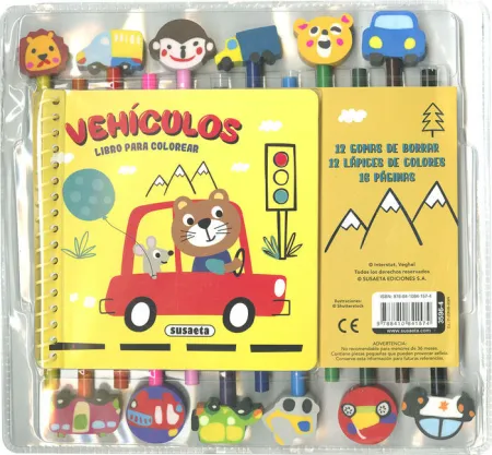Vehiculos. Libro para Colorear