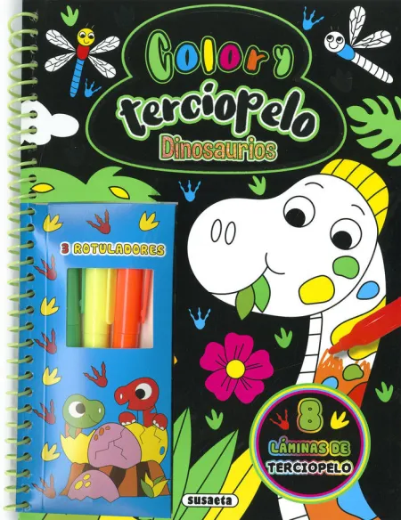 Dinosaurios. Color y Terciopelo