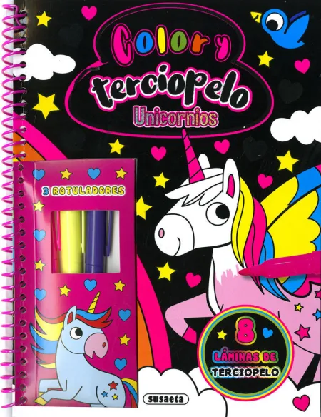 Unicornios. Color y Terciopelo