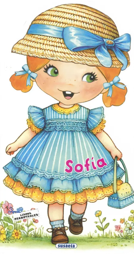 Sofia. Muñecas Peponas. Libros Recortables