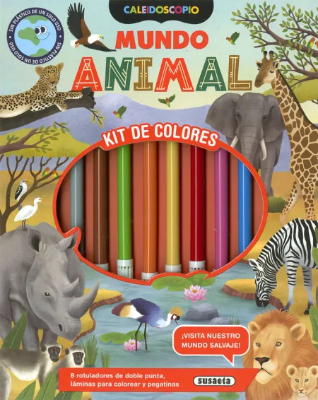 Mundo Animal. Kit de Colores