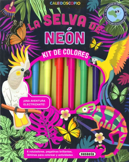 La Selva de Neón. Kit de Colores