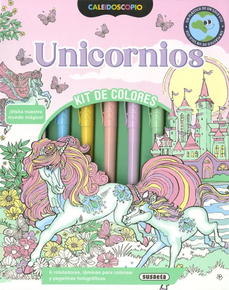 Unicornios. Kit de Colores