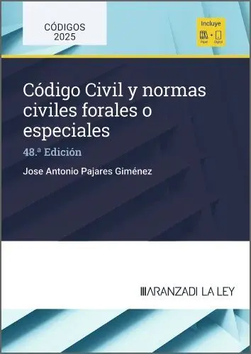 Codigo Civil y Normas Civiles Forales o Especiales