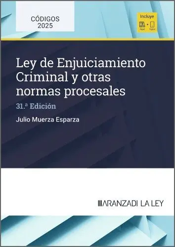 Ley de Enjuiciamiento Criminal y Otras Normas Procesales (Papel + E-Book)