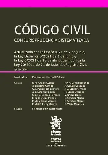 Código Civil. Jurisprudencia Sistematizada