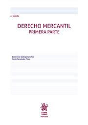 DERECHO MERCANTIL. PARTE PRIMERA