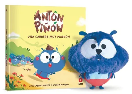 Pack - Antón Piñón una Carrera Muy Marrón con Muñeco
