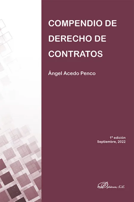 Compendio de Derecho de Contratos