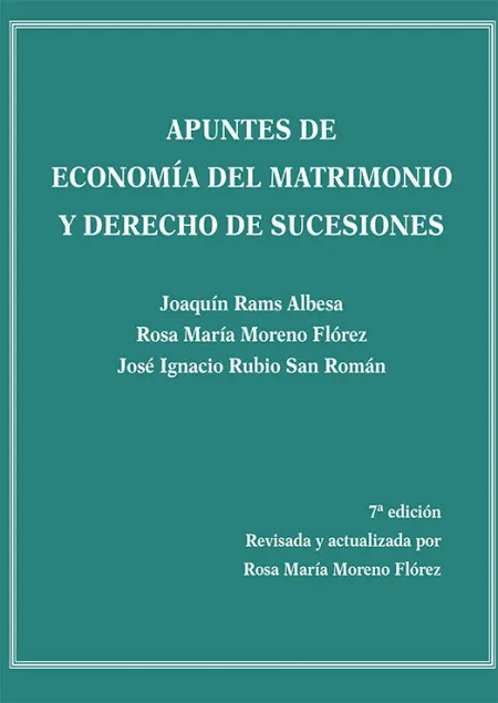Apuntes de Economía del Matrimonio y Derecho de Sucesiones