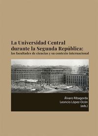 LA UNIVERSIDAD CENTRAL DURANTE LA SEGUNDA REPUBLICA