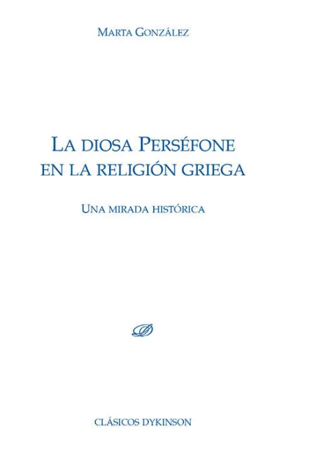 La Diosa Persefone en la Religion Griega