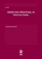 DERECHO PROCESAL III PROCESO PENAL