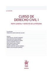 CURSO DE DERECHO CIVIL I PARTE GENERAL Y DERECHO DE LA PERSONA