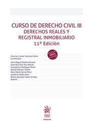 CURSO DE DERECHO CIVIL III. DERECHOS REALES Y REGISTRAL INMOBILIARIO